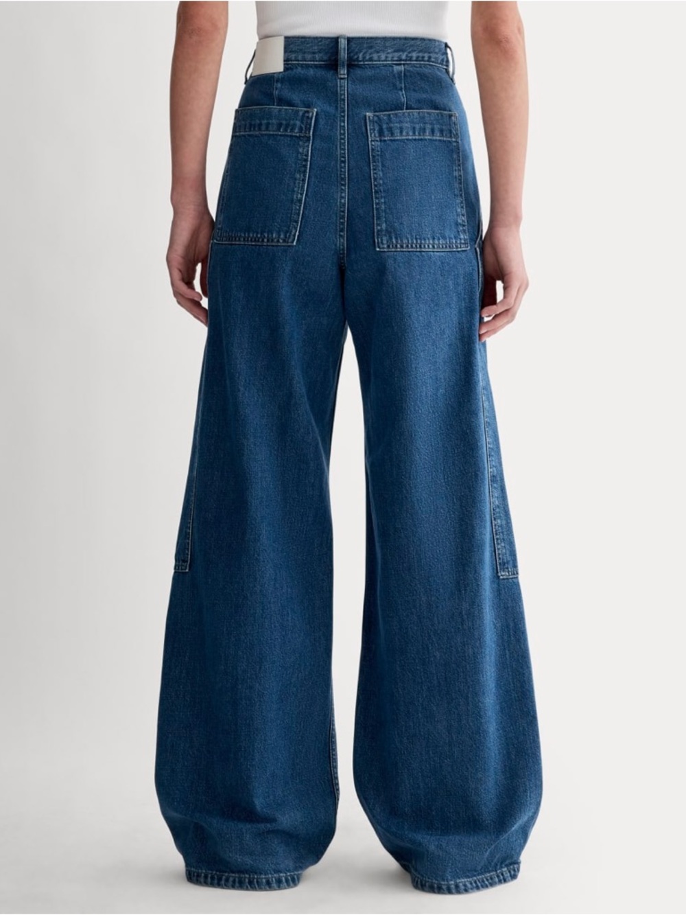 Everlane The Carpenter Jeans 29 Blue Denim Organic Cotton Slouchy Baggy 90s Y2K - Picture 4 of 14